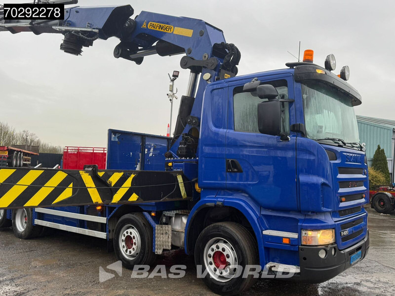 Scania R420 8X2 Palfinger PK100002 Crane Kran + PJ170 JIB Lift Axle Euro 4 - Грузовик бортовой/ Платформа, Автоманипулятор: фото 5 Scania R420 8X2 Palfinger PK100002 Crane Kran + PJ170 JIB Lift Axle Euro 4 - Грузовик бортовой/ Платформа, Автоманипулятор: фото 5