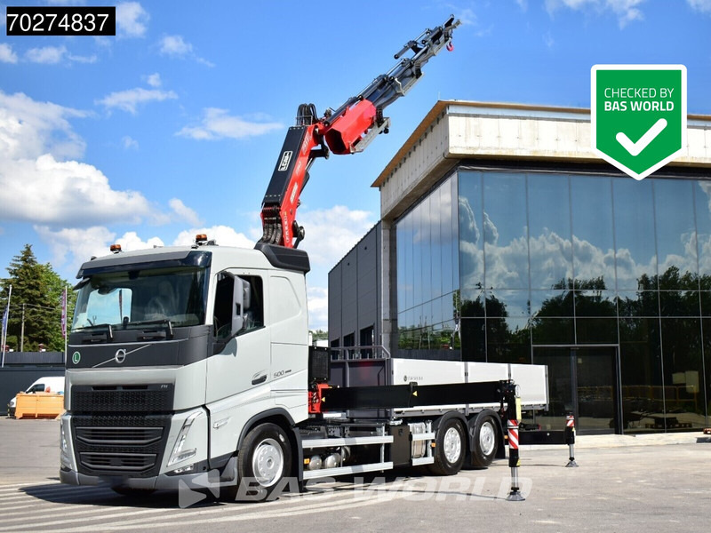 Volvo FH 500 6X2 NEW! Fassi F545RA Kran Crane VEB+ Lift-Lenkachse - Грузовик бортовой/ Платформа, Автоманипулятор: фото 5 Volvo FH 500 6X2 NEW! Fassi F545RA Kran Crane VEB+ Lift-Lenkachse - Грузовик бортовой/ Платформа, Автоманипулятор: фото 5
