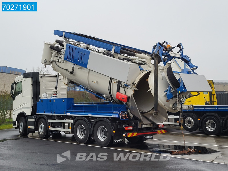 Volvo FH 500 8X4 Vacuum truck Gully Emptier 14.000ltr VEB+ Navi Euro 6 - Ассенизатор: фото 2 Volvo FH 500 8X4 Vacuum truck Gully Emptier 14.000ltr VEB+ Navi Euro 6 - Ассенизатор: фото 2