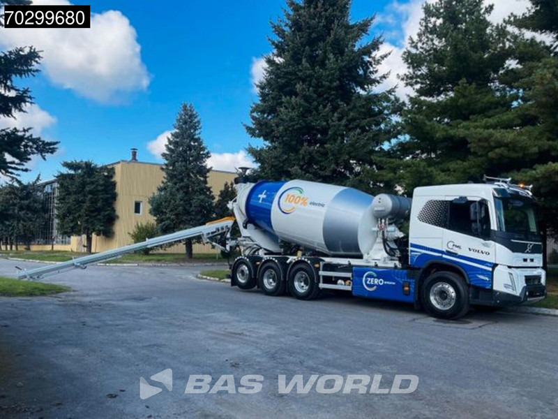 Volvo FMX 670 8X4 100% ELectric 490 kW 10m3 FML Mixer Lift/Steering Axle - Автобетоносмеситель: фото 3 Volvo FMX 670 8X4 100% ELectric 490 kW 10m3 FML Mixer Lift/Steering Axle - Автобетоносмеситель: фото 3