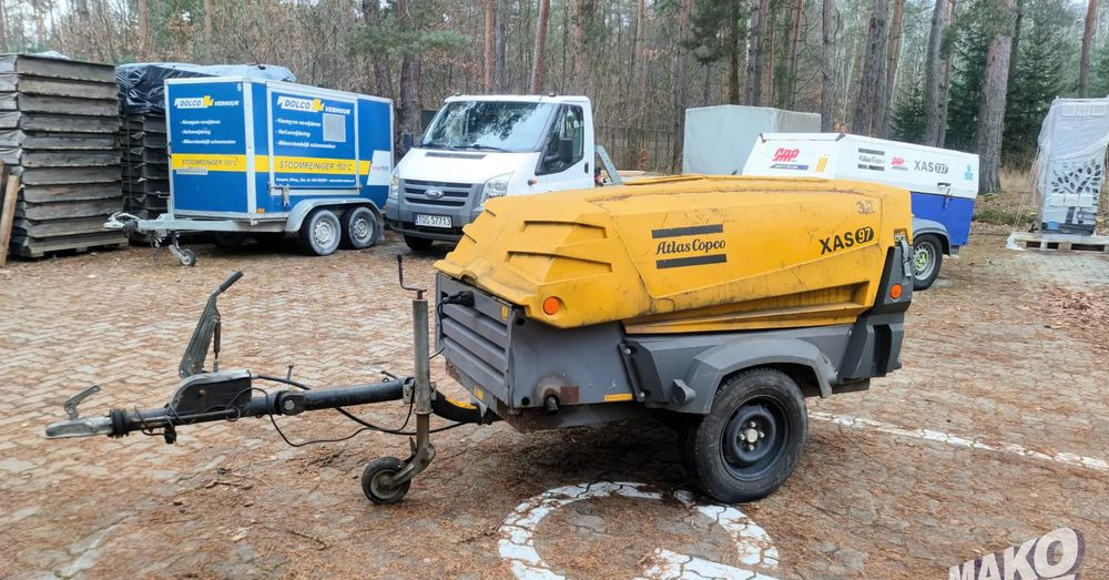 Atlas Copco XAS 97 DD PE - Электрогенератор: фото 1 Atlas Copco XAS 97 DD PE - Электрогенератор: фото 1