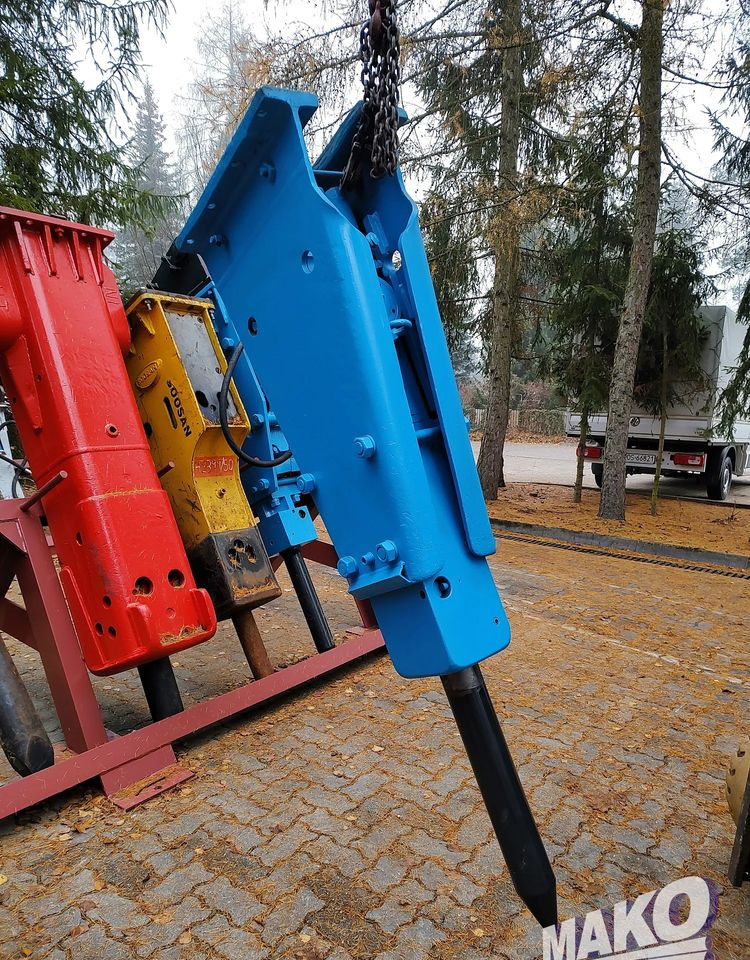 Młot hydrauliczny Krupp HM551 625kg do koparki Nowy grot! - Навесное оборудование для Строительной техники: фото 1 Młot hydrauliczny Krupp HM551 625kg do koparki Nowy grot! - Навесное оборудование для Строительной техники: фото 1