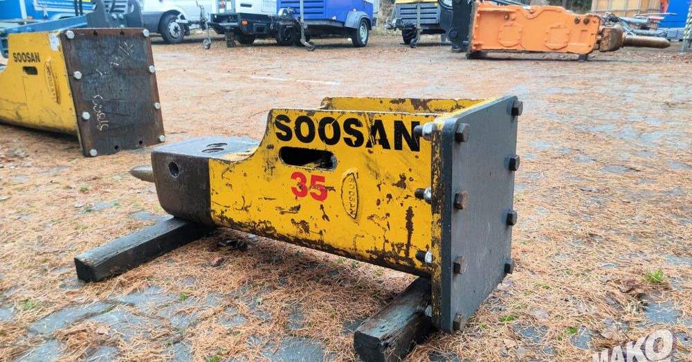 Młot hydrauliczny Soosan SQ35 230kg do koparki - Навесное оборудование для Строительной техники: фото 4 Młot hydrauliczny Soosan SQ35 230kg do koparki - Навесное оборудование для Строительной техники: фото 4