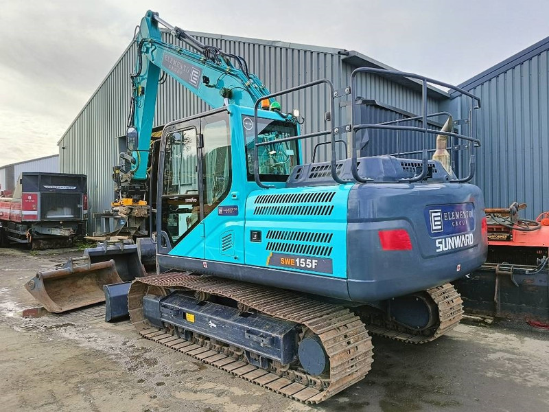 Sunward SWE 155 F + tilt rotator engcon ec214s 8 bakken - Гусеничный экскаватор: фото 5 Sunward SWE 155 F + tilt rotator engcon ec214s 8 bakken - Гусеничный экскаватор: фото 5