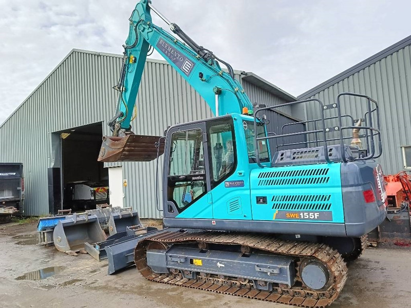 Sunward SWE 155 F + tilt rotator engcon oilquick - Гусеничный экскаватор: фото 2 Sunward SWE 155 F + tilt rotator engcon oilquick - Гусеничный экскаватор: фото 2