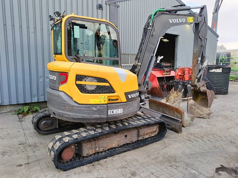 Volvo ECR 58 D rups graafmachine tracked excavator bagge - Мини-экскаватор: фото 5 Volvo ECR 58 D rups graafmachine tracked excavator bagge - Мини-экскаватор: фото 5