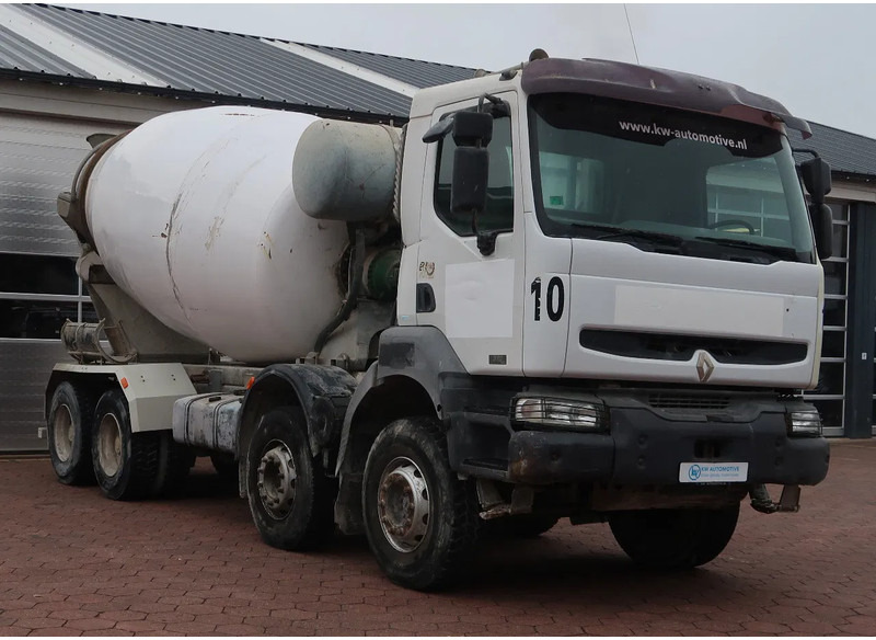 Renault Kerax 370 8X4/ MIXER/ BARYVAL 9 M3/ CRUISE CONTROL/ - Автобетоносмеситель: фото 3 Renault Kerax 370 8X4/ MIXER/ BARYVAL 9 M3/ CRUISE CONTROL/ - Автобетоносмеситель: фото 3