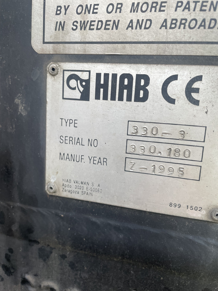 MAN F2000 413 6x2 Manual CRANE Hiab 330+jib 90 21m - Тягач: фото 4 MAN F2000 413 6x2 Manual CRANE Hiab 330+jib 90 21m - Тягач: фото 4