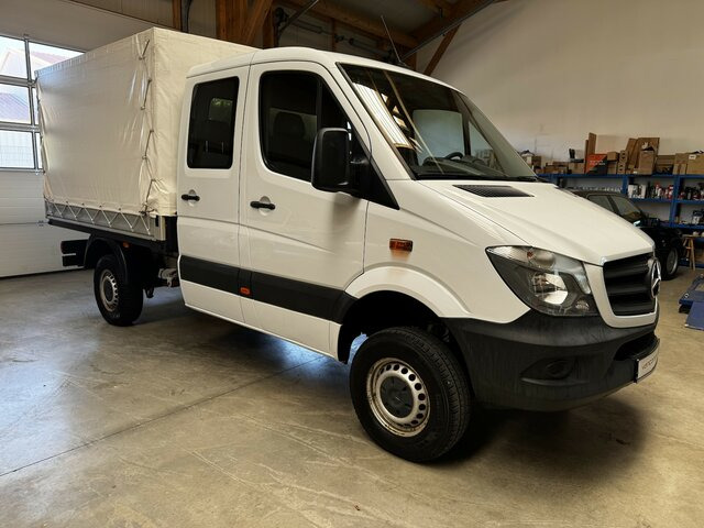 MERCEDES-BENZ Sprinter 316 CDI Doka 4x4 Allrad Plane - Тентованный фургон, Грузопассажирский фургон: фото 1 MERCEDES-BENZ Sprinter 316 CDI Doka 4x4 Allrad Plane - Тентованный фургон, Грузопассажирский фургон: фото 1