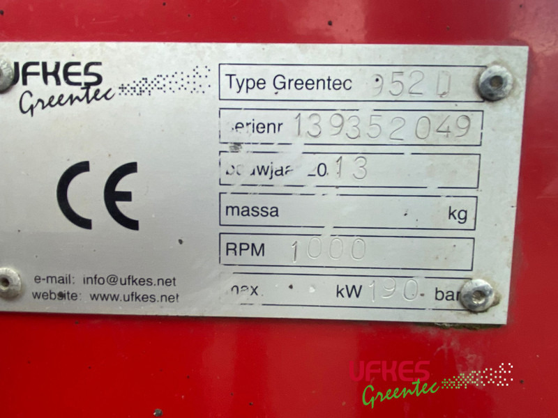 Измельчитель древесины Greentec 952 D Xerion: фото 12