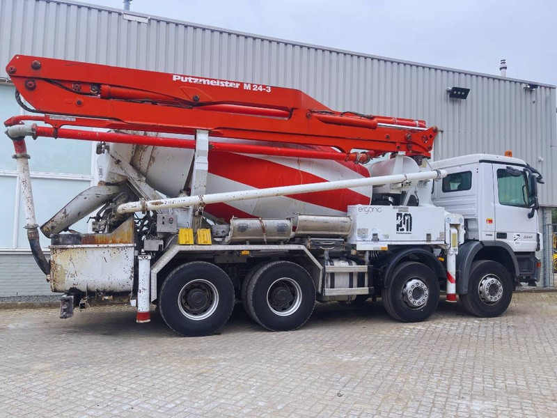 Mercedes-Benz Actros 3241 Putzmeister M24/3 2013 8X4 - Автобетоносмеситель: фото 5 Mercedes-Benz Actros 3241 Putzmeister M24/3 2013 8X4 - Автобетоносмеситель: фото 5