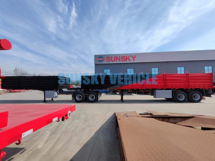 SUNSKY Interlink Semi Trailer - Полуприцеп бортовой/ Платформа: фото 3 SUNSKY Interlink Semi Trailer - Полуприцеп бортовой/ Платформа: фото 3
