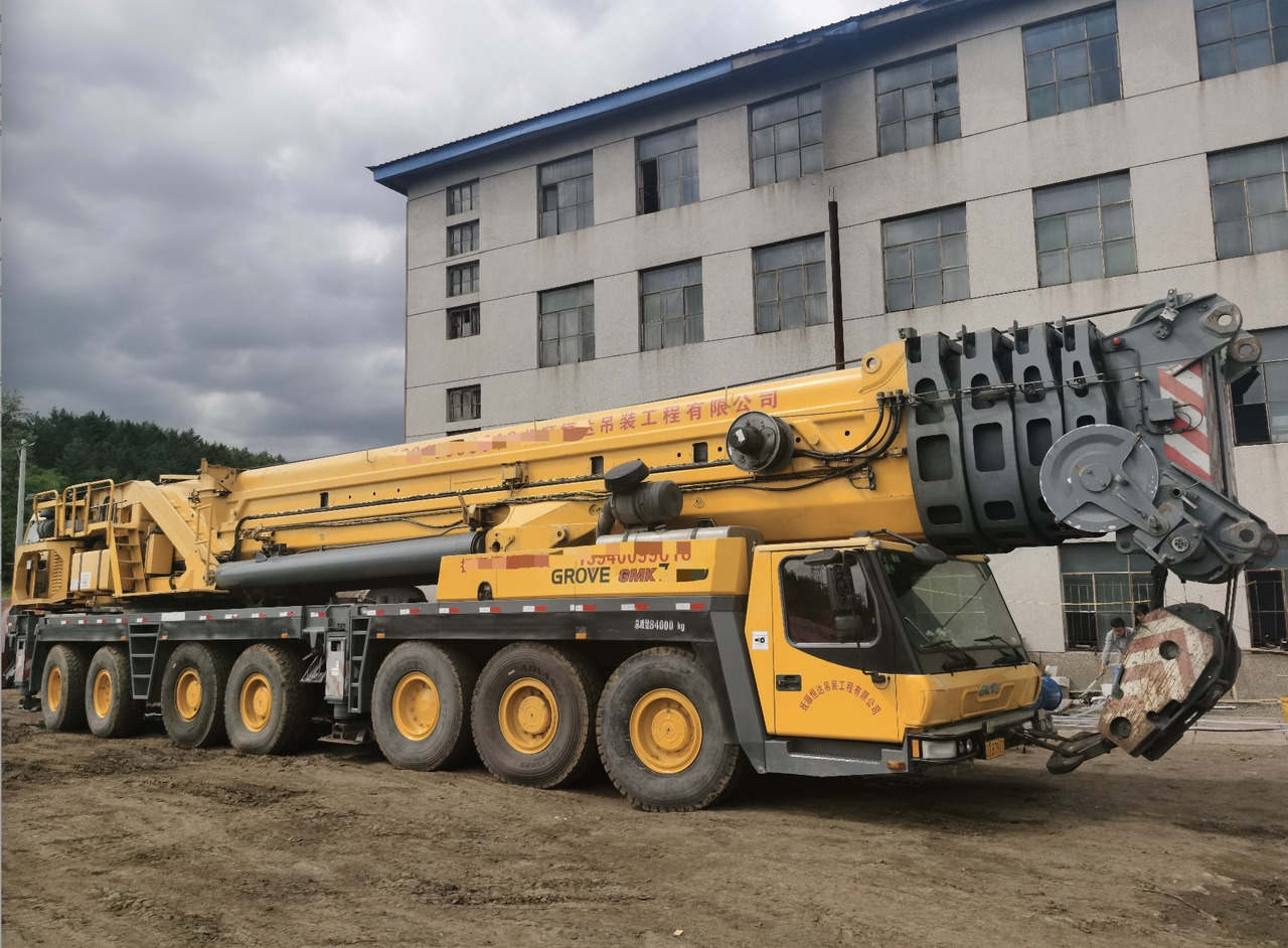 GROVE Second Hand Knuckle Boom Truck Crane GMK7450 450t Mobile Jib Crane - Мобильный кран: фото 2 GROVE Second Hand Knuckle Boom Truck Crane GMK7450 450t Mobile Jib Crane - Мобильный кран: фото 2