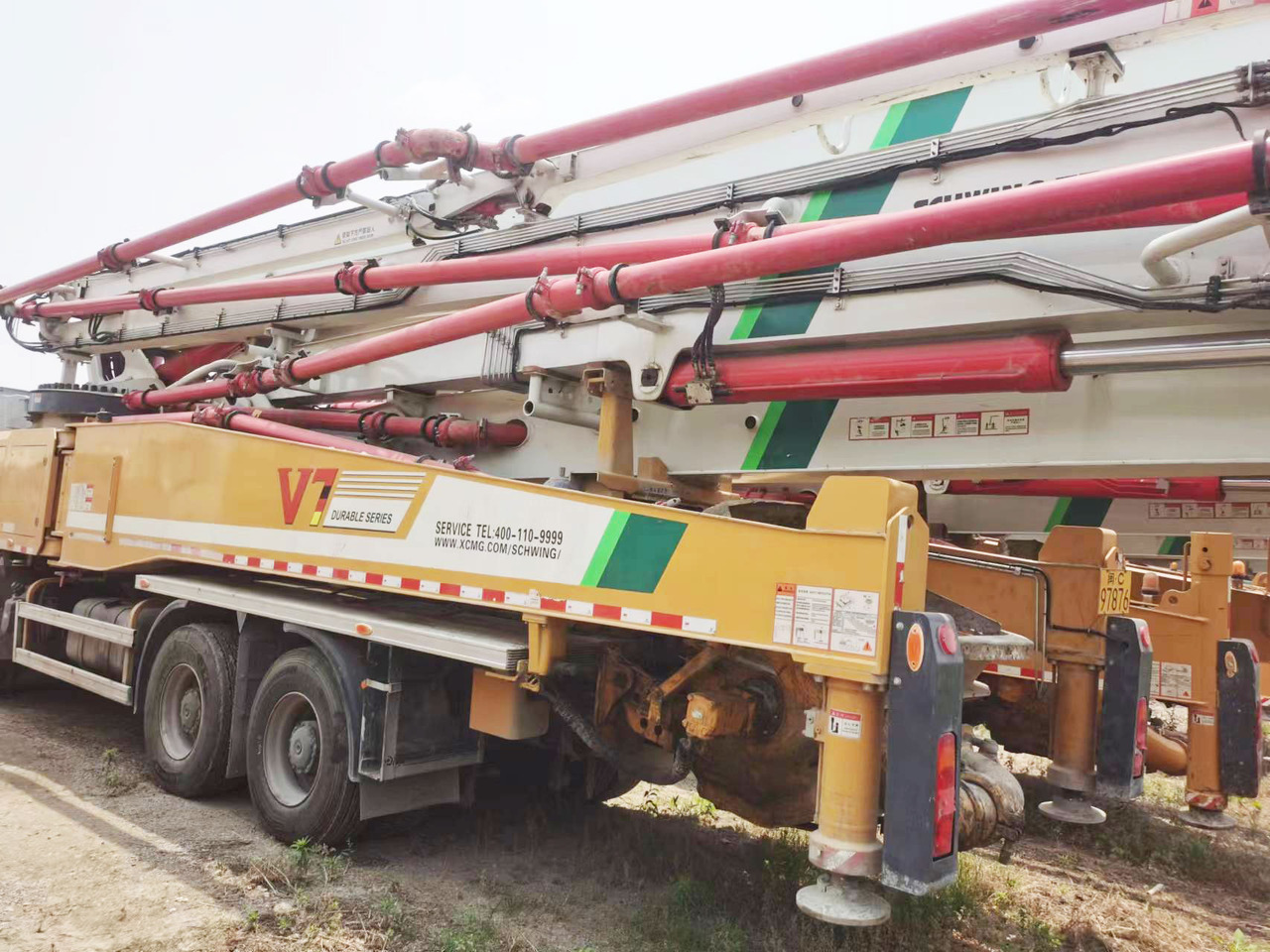 XCMG Concrete Lifting Equipment HB58V 58m Used Concrete Pump Truck with Best Price - Автобетононасос: фото 4 XCMG Concrete Lifting Equipment HB58V 58m Used Concrete Pump Truck with Best Price - Автобетононасос: фото 4