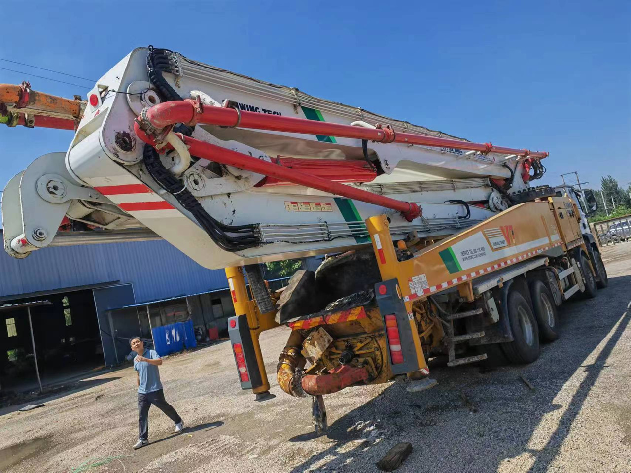 XCMG Official Concrete Construction Machinery HB62V 62m Used Mobile Concrete Pump for Sale - Автобетононасос: фото 5 XCMG Official Concrete Construction Machinery HB62V 62m Used Mobile Concrete Pump for Sale - Автобетононасос: фото 5