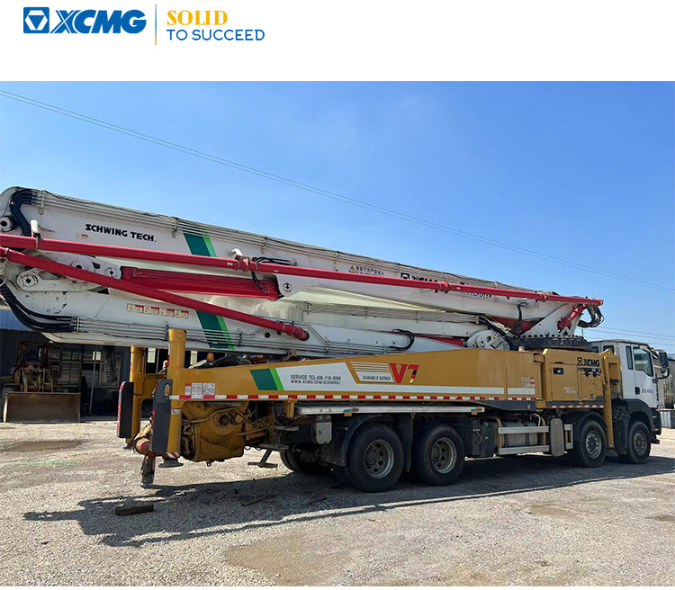 XCMG Official Concrete Machinery Second Hand HB62V 62m Used Mobile Concrete Pump for Sale - Автобетононасос: фото 1 XCMG Official Concrete Machinery Second Hand HB62V 62m Used Mobile Concrete Pump for Sale - Автобетононасос: фото 1