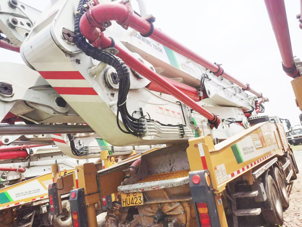 XCMG Official HB62V Concrete Pump Truck 4 Axle 62m Used Hydraulic Concrete Boom Pump Truck - Автобетононасос: фото 3 XCMG Official HB62V Concrete Pump Truck 4 Axle 62m Used Hydraulic Concrete Boom Pump Truck - Автобетононасос: фото 3