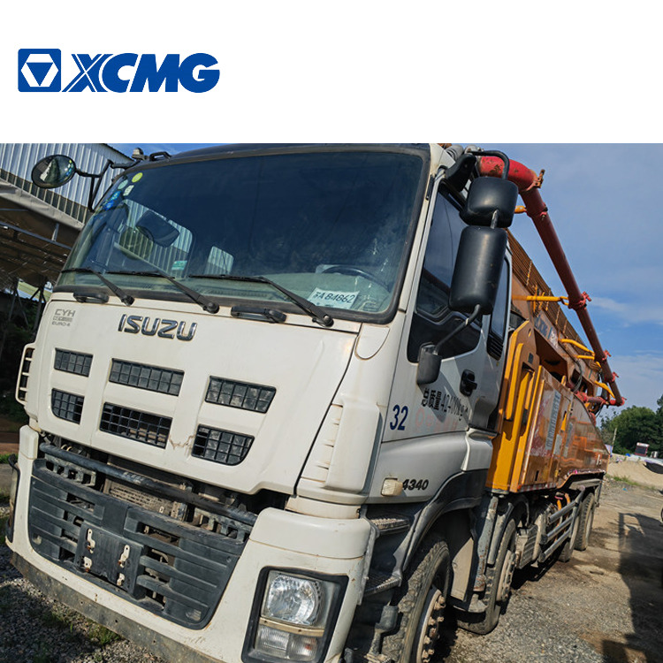 XCMG Official Hb60K 2016 Year Used 56m Truck-Mounted Concrete Pump Truck for Sale - Автобетононасос: фото 1 XCMG Official Hb60K 2016 Year Used 56m Truck-Mounted Concrete Pump Truck for Sale - Автобетононасос: фото 1