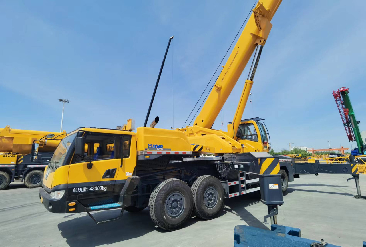 XCMG Official XCT80 80 Ton Used Mobile Hydraulic Truck Crane With High Quality - Мобильный кран: фото 2 XCMG Official XCT80 80 Ton Used Mobile Hydraulic Truck Crane With High Quality - Мобильный кран: фото 2
