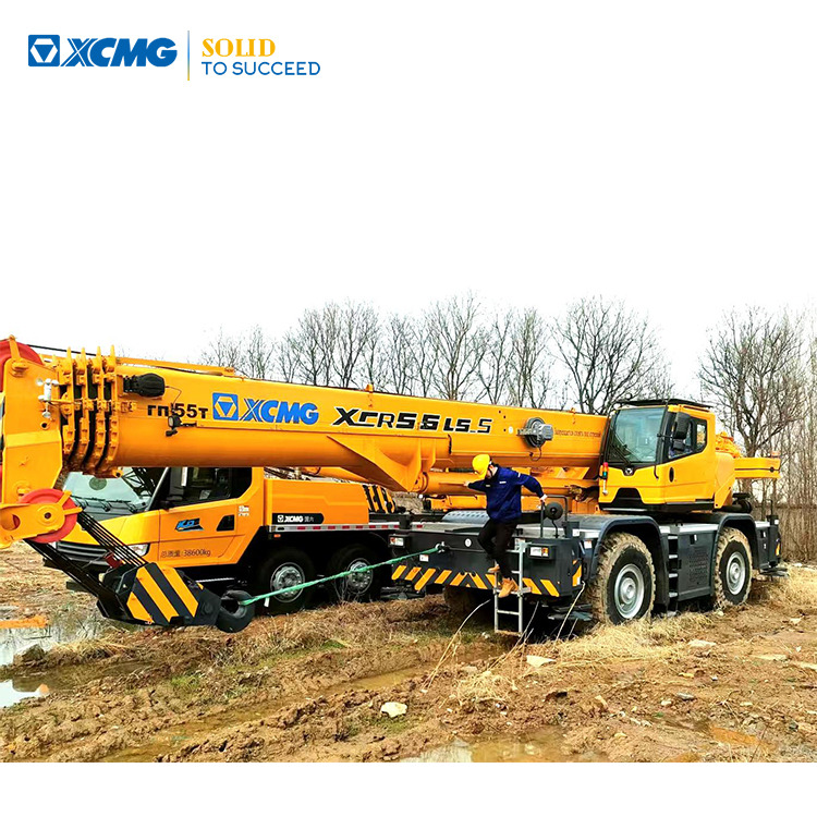 XCMG Popular Used Rough Terrain Crane XCR55L5_S 55T Hydrauli Crane Low Price - Короткобазный кран: фото 1 XCMG Popular Used Rough Terrain Crane XCR55L5_S 55T Hydrauli Crane Low Price - Короткобазный кран: фото 1