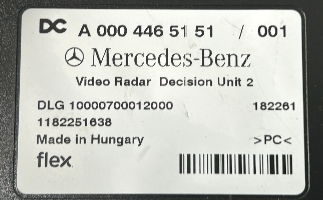 MERCEDES ACTROS MP4 VRDU 2 - Электрическая система для Грузовиков: фото 3 MERCEDES ACTROS MP4 VRDU 2 - Электрическая система для Грузовиков: фото 3