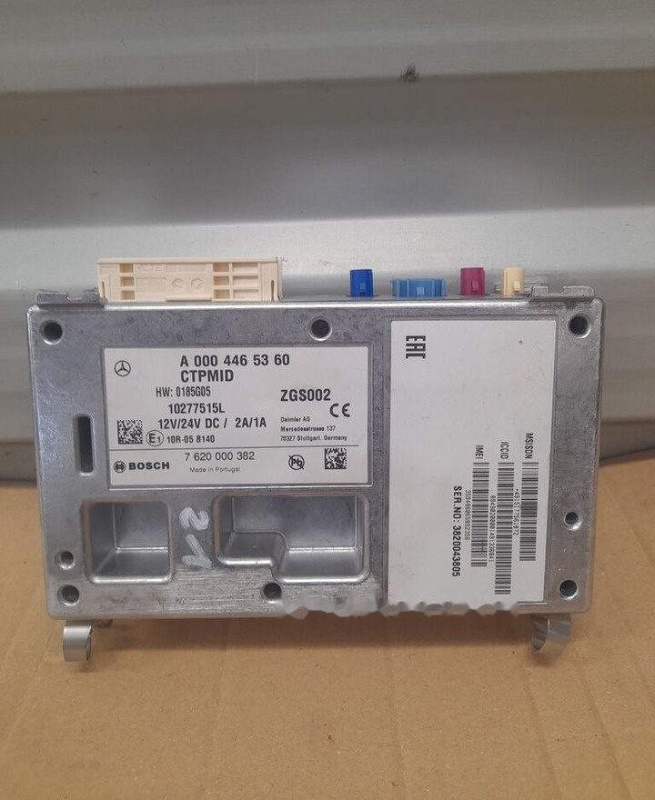 Mercedes-Benz ACTROS MP4 A0004465360 truck - Блок управления для Грузовиков: фото 1 Mercedes-Benz ACTROS MP4 A0004465360 truck - Блок управления для Грузовиков: фото 1