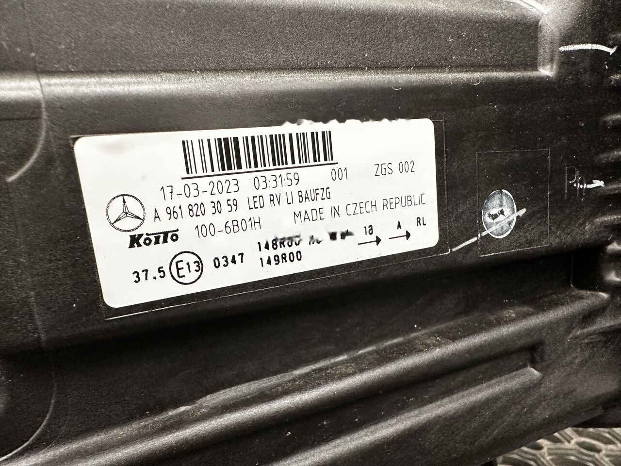 Новый Передняя фара для Грузовиков Mercedes-Benz LED ACTROS AROCS MP5   Mercedes-Benz ACTROS MP4: фото 8