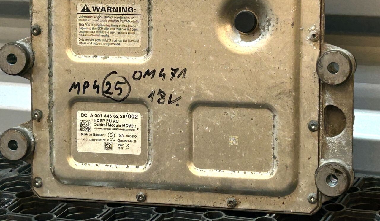 Mercedes-Benz MCM 2.1 A0014466235 Mercedes-Benz ACTROS MP4 truck - Блок управления для Грузовиков: фото 3 Mercedes-Benz MCM 2.1 A0014466235 Mercedes-Benz ACTROS MP4 truck - Блок управления для Грузовиков: фото 3