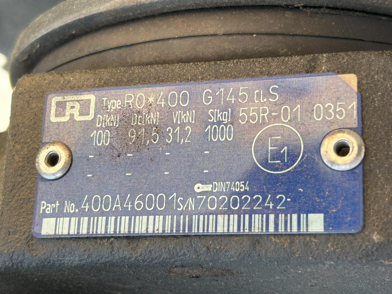 ROCKINGER RO 400 G145HOOK AUTOMATIC COUPLING RO400A46001 DAF XF 106 - Универсальная запчасть для Грузовиков: фото 3 ROCKINGER RO 400 G145HOOK AUTOMATIC COUPLING RO400A46001 DAF XF 106 - Универсальная запчасть для Грузовиков: фото 3
