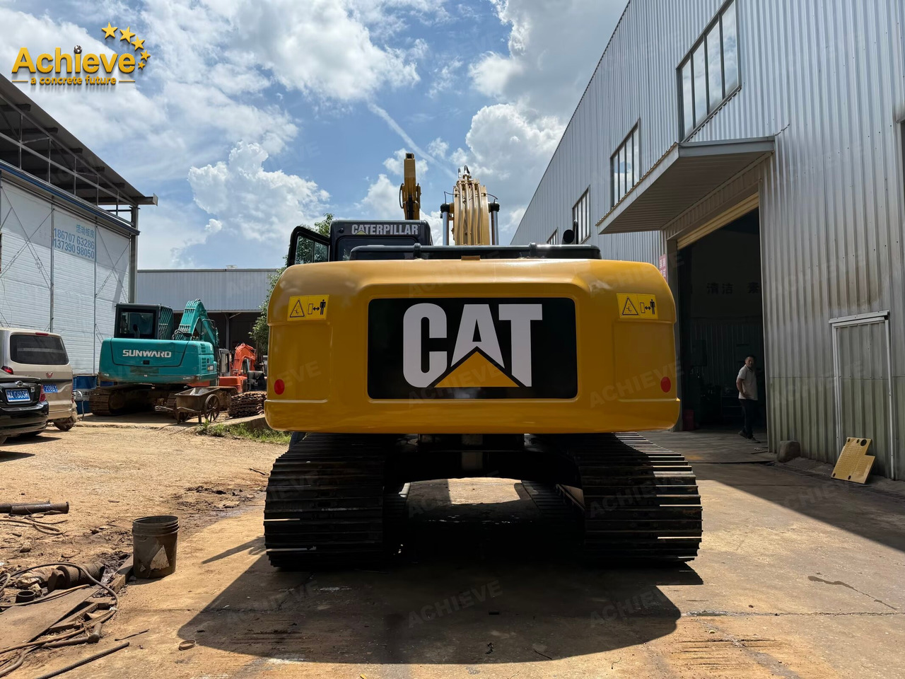 Гусеничный экскаватор CATERPILLAR 【ACHIEVE】TOP CONDITION!!! CAT 320D tracked excavator: фото 10