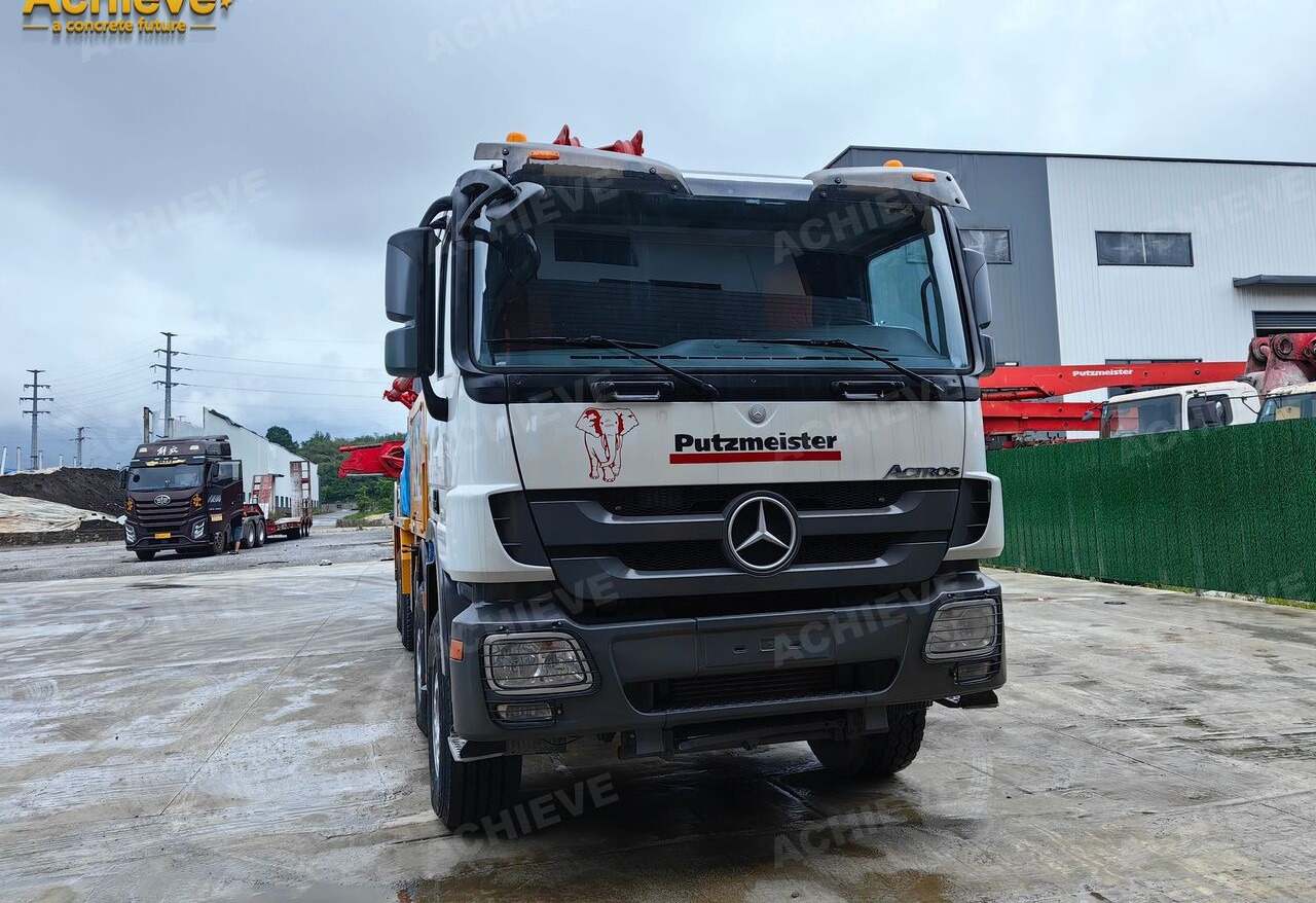 Автобетононасос PUTZMEISTER Mercedes-Benz Actros 4141 concrete pumpM42-4R 170 m³【ACHIEVE】TOP CONDITION!!!: фото 13