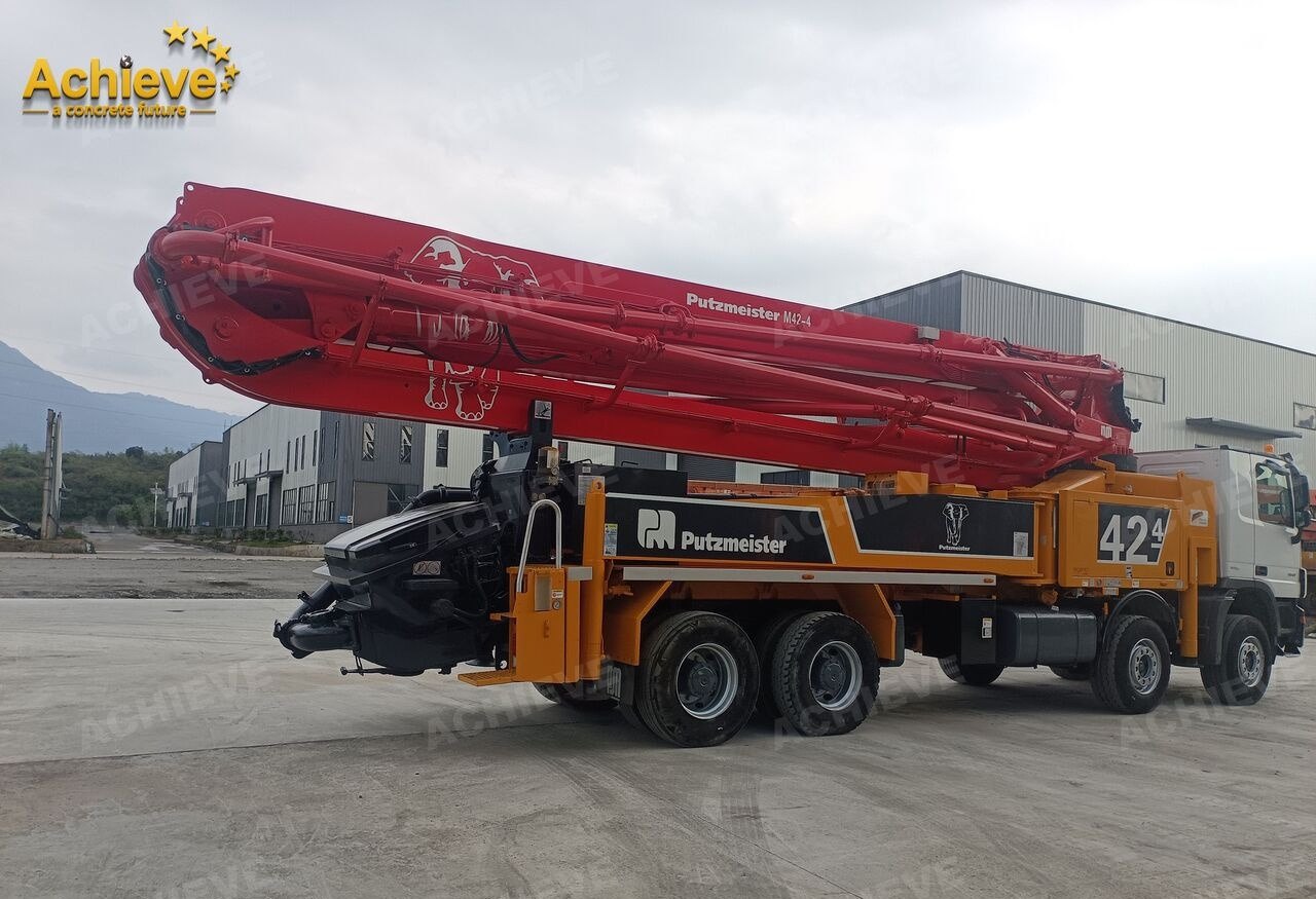 Автобетононасос PUTZMEISTER Mercedes-Benz Actros 4141 concrete pumpM42-4R 170 m³【ACHIEVE】TOP CONDITION!!!: фото 12