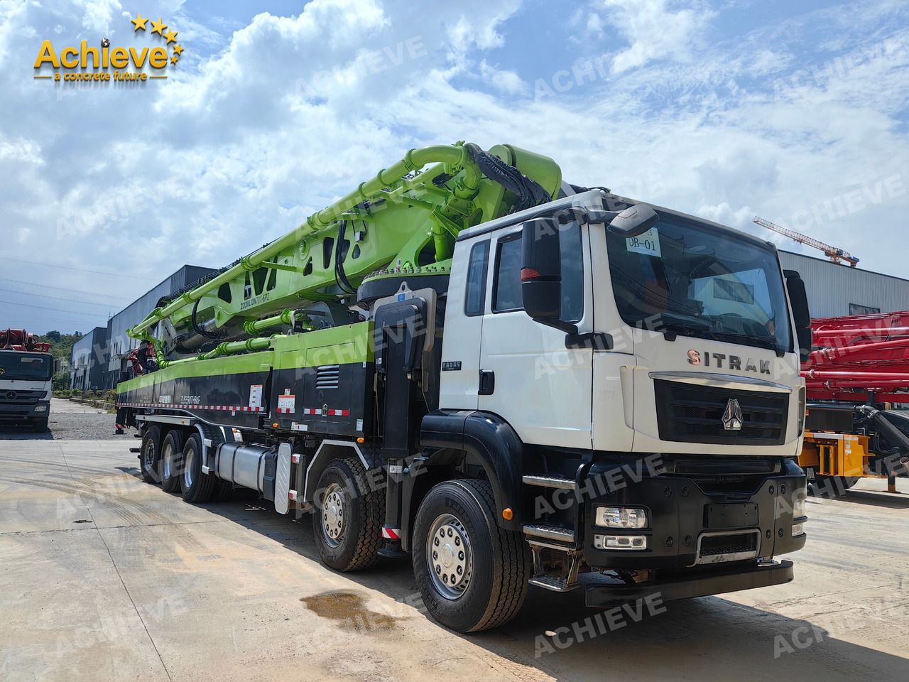 Zoomlion Zoomlion 70M 70X-6RZ  Concrete pump truck ACTROS 4141 【ACHIEVE】TOP CONDITION!!! - Автобетононасос: фото 1 Zoomlion Zoomlion 70M 70X-6RZ  Concrete pump truck ACTROS 4141 【ACHIEVE】TOP CONDITION!!! - Автобетононасос: фото 1