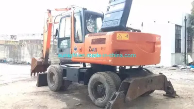 Good Price Slightly Used Japanese Wheel Excavator Hitachi Zx130W Moving by Tyres for Sale - Колёсный экскаватор: фото 1 Good Price Slightly Used Japanese Wheel Excavator Hitachi Zx130W Moving by Tyres for Sale - Колёсный экскаватор: фото 1
