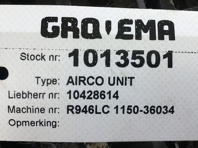 Liebherr Airco Unit - Компрессор кондиционера: фото 3 Liebherr Airco Unit - Компрессор кондиционера: фото 3