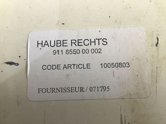 Liebherr Bonnet Right - Капот: фото 5 Liebherr Bonnet Right - Капот: фото 5