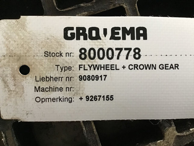 Liebherr Flywheel - Маховик: фото 3 Liebherr Flywheel - Маховик: фото 3