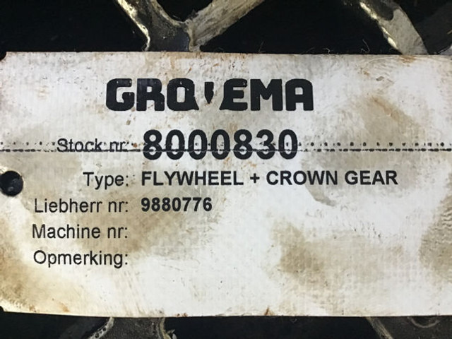 Liebherr Flywheel SAE1 - Маховик: фото 4 Liebherr Flywheel SAE1 - Маховик: фото 4