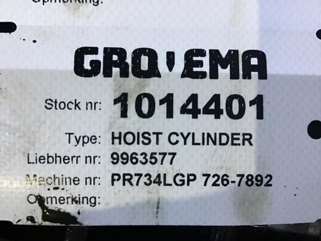 Liebherr Hoist Cylinder - Гидравлический цилиндр: фото 3 Liebherr Hoist Cylinder - Гидравлический цилиндр: фото 3