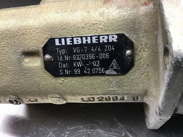 Liebherr Pilot control Unit - Рычаг переключения передач: фото 3 Liebherr Pilot control Unit - Рычаг переключения передач: фото 3