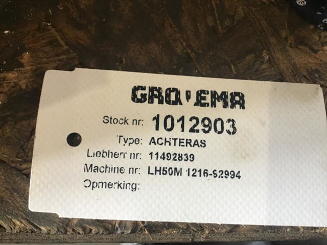 Ось и запчасти Liebherr Rear Axle: фото 8