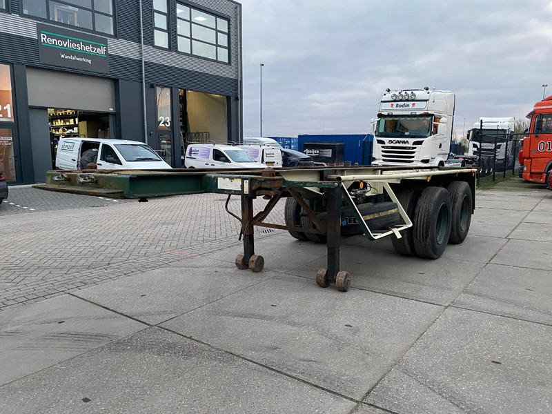 Groenewegen Container Chassis / 20 FT / BPW / Double Tyres - Полуприцеп-контейнеровоз/ Сменный кузов: фото 4 Groenewegen Container Chassis / 20 FT / BPW / Double Tyres - Полуприцеп-контейнеровоз/ Сменный кузов: фото 4