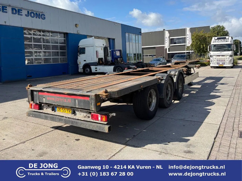 Kögel SW24 Container chassis / 40FT / BPW + Drum - Полуприцеп-контейнеровоз/ Сменный кузов: фото 1 Kögel SW24 Container chassis / 40FT / BPW + Drum - Полуприцеп-контейнеровоз/ Сменный кузов: фото 1