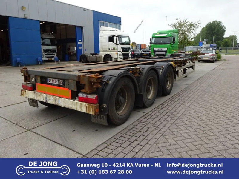 Krone SD 27 / Container Chassis / BPW + Drum / 1x Extendable / 45 FT - Полуприцеп-контейнеровоз/ Сменный кузов: фото 1 Krone SD 27 / Container Chassis / BPW + Drum / 1x Extendable / 45 FT - Полуприцеп-контейнеровоз/ Сменный кузов: фото 1