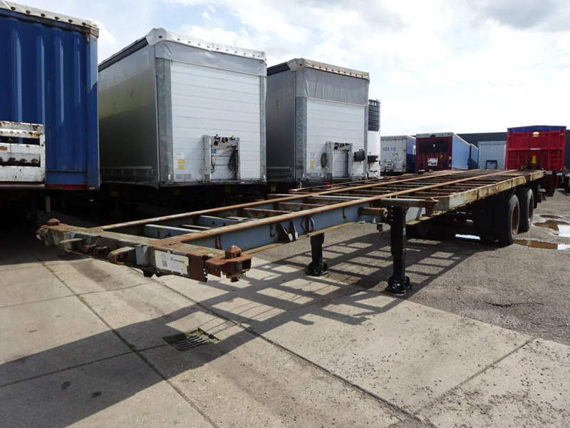 Pacton 40 FT Container Chassis / Steel Supsension / Double Air - Полуприцеп-контейнеровоз/ Сменный кузов: фото 4 Pacton 40 FT Container Chassis / Steel Supsension / Double Air - Полуприцеп-контейнеровоз/ Сменный кузов: фото 4