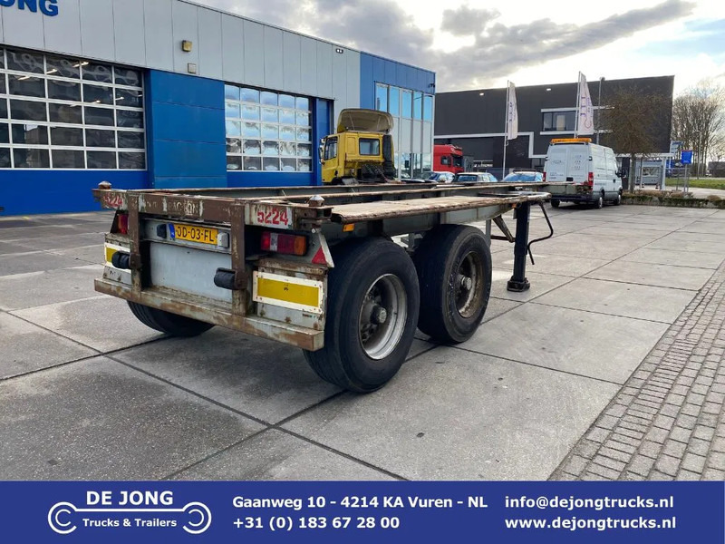 Pacton Container Chassis 20 FT / Steel Suspension - Полуприцеп-контейнеровоз/ Сменный кузов: фото 1 Pacton Container Chassis 20 FT / Steel Suspension - Полуприцеп-контейнеровоз/ Сменный кузов: фото 1