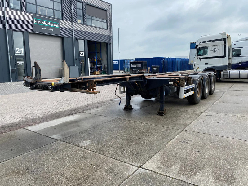 Pacton T3-010 / 3x Extendable / SAF + Drum / 1x lift - Полуприцеп-контейнеровоз/ Сменный кузов: фото 4 Pacton T3-010 / 3x Extendable / SAF + Drum / 1x lift - Полуприцеп-контейнеровоз/ Сменный кузов: фото 4