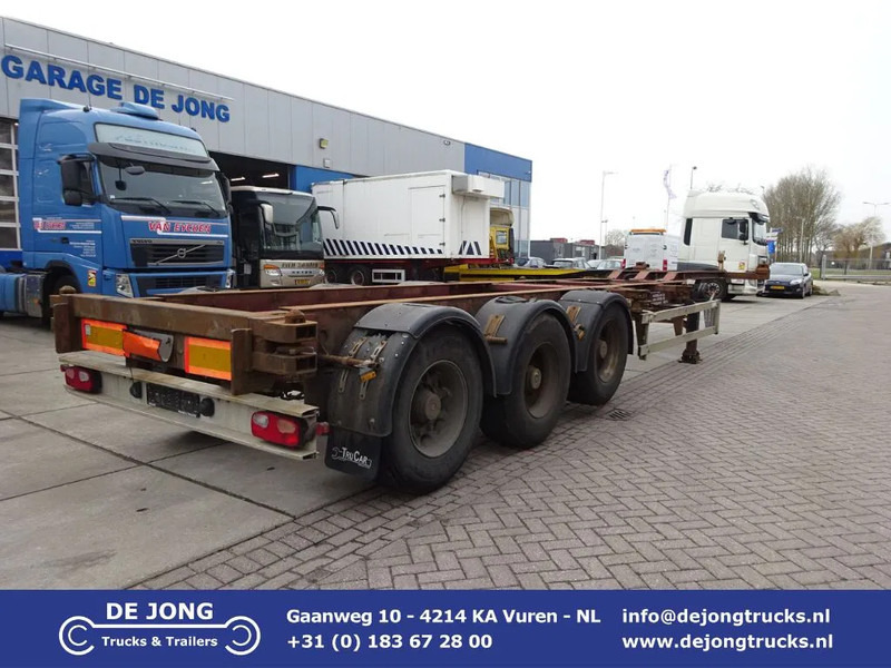 Renders Renders Container Chassis / SAF + DRUM - Полуприцеп-контейнеровоз/ Сменный кузов: фото 1 Renders Renders Container Chassis / SAF + DRUM - Полуприцеп-контейнеровоз/ Сменный кузов: фото 1