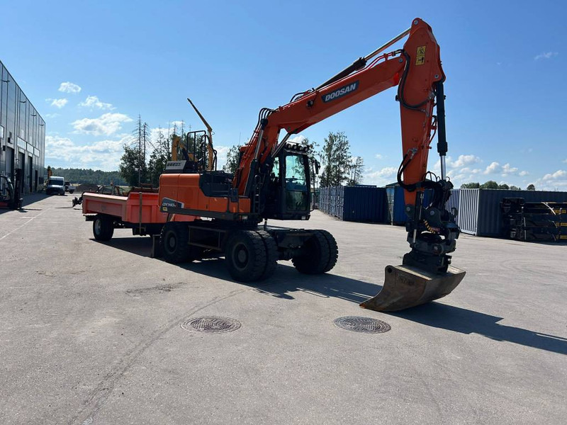Doosan DX 140 W-5 - Колёсный экскаватор: фото 5 Doosan DX 140 W-5 - Колёсный экскаватор: фото 5