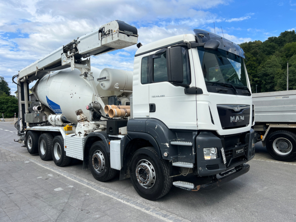 MAN TGS 35.480 10x4 10m3 Förderband 17M Liebherr - Автобетоносмеситель: фото 3 MAN TGS 35.480 10x4 10m3 Förderband 17M Liebherr - Автобетоносмеситель: фото 3